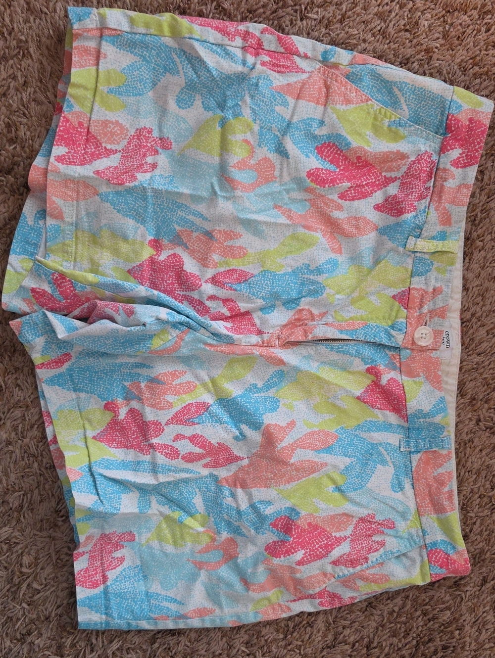 crown & ivy Pastel Multi-Color Printed Women's Shorts